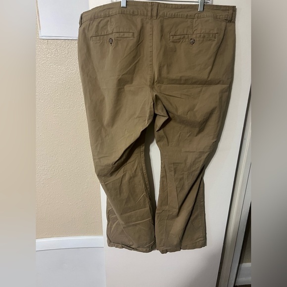 Old Navy Women Flirt Khakis Pants Sz18 Vintage ClassicChic Minimalist Preppy - Picture 4 of 4